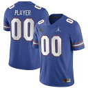 ジョーダン メンズ ユニフォーム トップス Florida Gators Jordan Brand PickAPlayer NIL Replica Football Jersey Royal