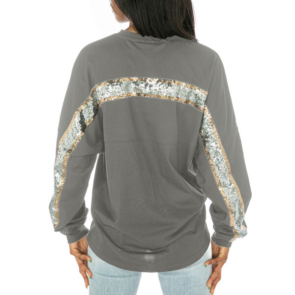 Q[fC fB[X TVc gbvX Florida A&M Rattlers Gameday Couture Women's Guess Who's Back Long Sleeve TShirt Gray