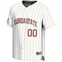 ゲームデイグレーツ メンズ ユニフォーム トップス Florida State Seminoles GameDay Greats NIL PickAPlayer Lightweight Baseball Jersey White 2