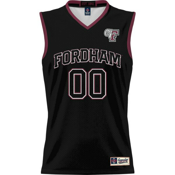 ゲームデイグレーツ メンズ ユニフォーム トップス Fordham Rams GameDay Greats Men's NIL PickAPlayer Lightweight Basketball Jersey Black 2