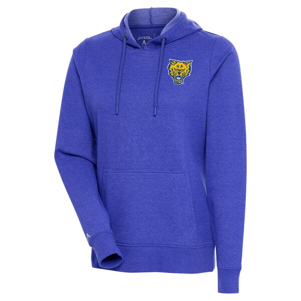 アンティグア レディース パーカー・スウェットシャツ アウター Fort Valley State Wildcats Antigua Women's Action Pullover Hoodie Heather Royal 1