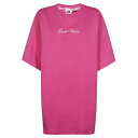 ジーシーディーエス レディース Tシャツ トップス Gcds X Hello Kitty - Cotton T-shirt Dress Fuchsia