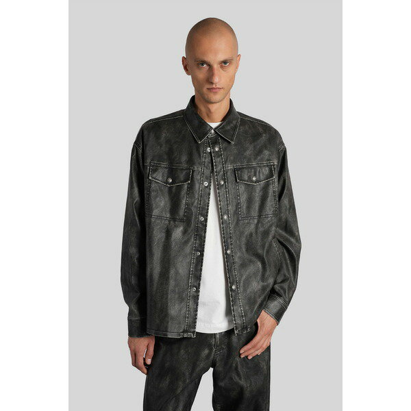 パーム・エンジェルス メンズ ジャケット＆ブルゾン アウター Casual Jacket In Grey Polyuretan grey