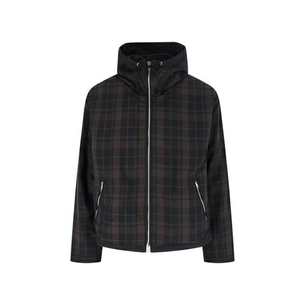 アワーレガシー メンズ パーカー・スウェットシャツ アウター Check Zip Sweatshirt Black(4)