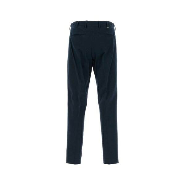 PTトリノ メンズ カジュアルパンツ ボトムス Navy Blue Stretch Cotton Pant 360