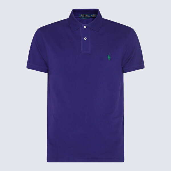 【ほば未使用】ラルフローレン パープルレーベル ポロシャツ シルク100％ 銀 ほば未使用】ラルフローレン パープルレーベル ポロシャツ