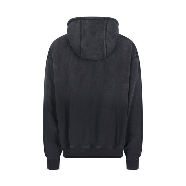 ビリオネア メンズ パーカー・スウェットシャツ アウター "small Arch" Hoodie Black