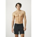 ボルコム サンダル メンズ ボルコム メンズ サンダル シューズ LIDO SOLID - Swimming shorts - black