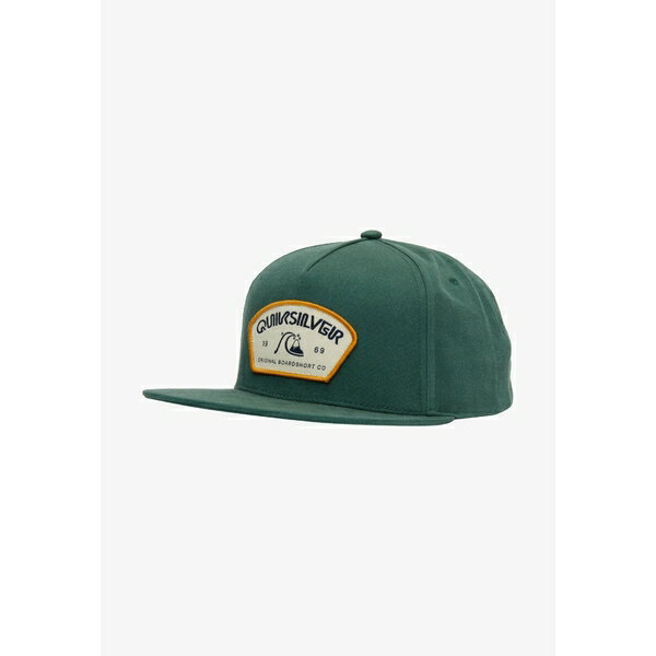 クイックシルバー メンズ 帽子 アクセサリー MASTER - SNAPBACK - Cap - green