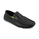 ヴァンセ カンパニー メンズ スリッポン・ローファー シューズ Men's Isaiah Tru Comfort Foam Slip-On Driving Loafers Black(4)