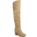 ジャーニーコレクション レディース ブーツ シューズ Women's Kaison Wide Calf Boots Stone