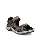 エコー メンズ サンダル シューズ Men's Yucatan Sandals Espresso/Cocoa Brown/Black
