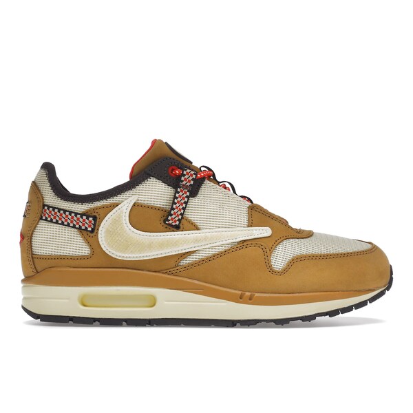 Nike ナイキ メンズ スニーカー 【Nike Air Max 1】 サイズ US_12.5(30.5cm) Travis Scott Cactus Jack Wheat Lemon Drop