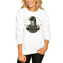 ゲームデイ レディース パーカー・スウェットシャツ アウター Vanderbilt Commodores Women's End Zone Pullover Sweatshirt White