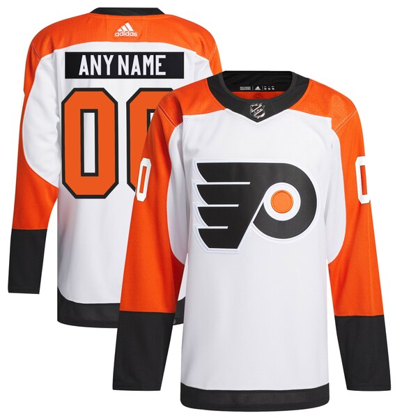 ǥ  ˥ե ȥåץ Philadelphia Flyers adidas Away Primegreen Authentic Custom Jersey White