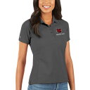 アンティグア レディース ポロシャツ トップス Arkansas State Red Wolves Antigua Women's Legacy Pique Polo Charcoal