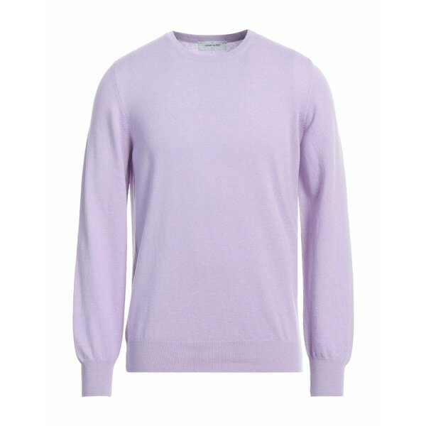 【送料無料】 グランサッソ メンズ ニット&セーター アウター Sweaters Light purple