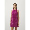 マイケルコース レディース ワンピース トップス BEAD SEQUIN TANK - Cocktail dress / Party dress - deep fuchsia