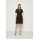 ゲス レディース ワンピース トップス BRUNELLA BELTED DRESS - Cocktail dress / Party dress - jet black