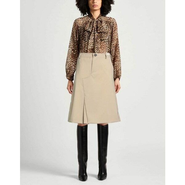 【送料無料】 マルニ レディース スカート ボトムス Midi skirts Beige