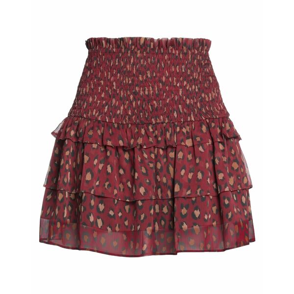【送料無料】 ツインセット レディース スカート ボトムス Mini skirts Red