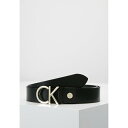 カルバン・クライン ベルト（レディース） カルバンクライン レディース ベルト アクセサリー LOGO BELT - Belt - black/light gold-coloured