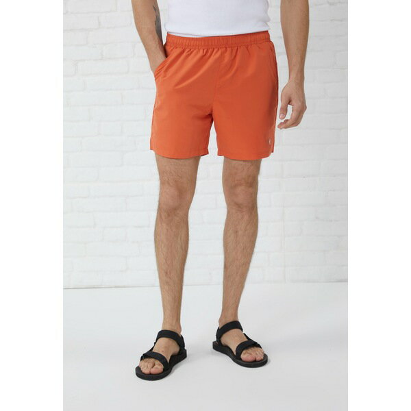 ピア ワン メンズ サンダル シューズ 2 PACK - Swimming shorts - orange/green