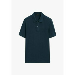 マッシモ ドゥッティ メンズ サンダル シューズ SHORT SLEEVE - Polo shirt - dark blue