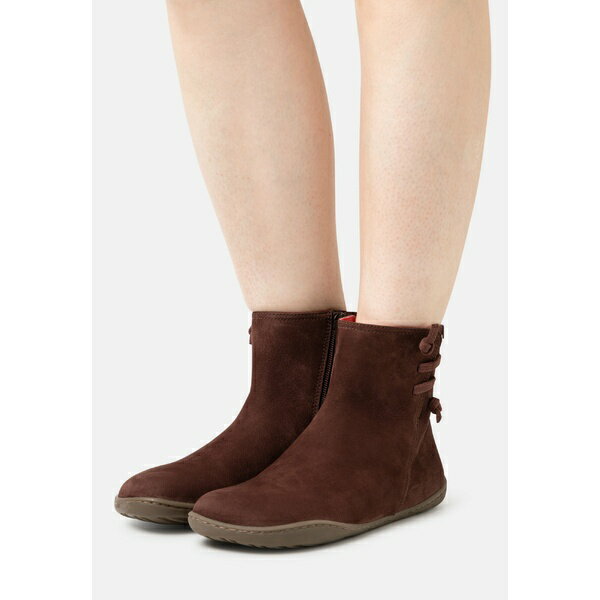 カンペール ブーツ レディース カンペール レディース ブーツ シューズ PEU CAMI - Ankle boots - dark brown