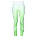 GCDS ジーシーディーエス カジュアルパンツ ボトムス レディース Leggings Light green