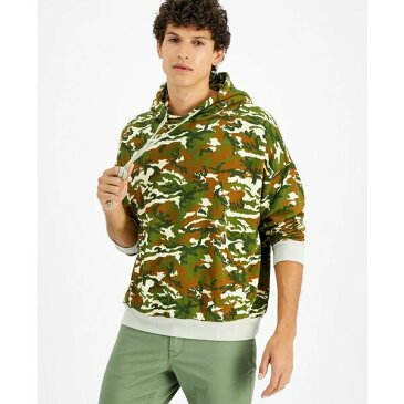 サンクチュアリー メンズ パーカー・スウェットシャツ アウター Men's Camo Pullover Hoodie Core Camo