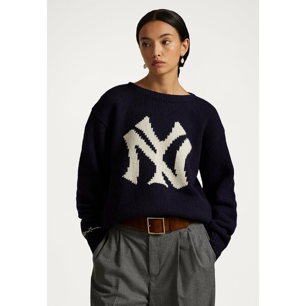 asty㤨֥ե ǥ ˥å&  POLO RALPH LAUREN YANKEES SWEATER UNISEX - Jumper - aviator navyפβǤʤ168,800ߤˤʤޤ