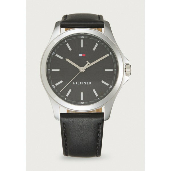 トミー ヒルフィガー メンズ 腕時計 アクセサリー BRUCE - Watch - black/silver-coloured