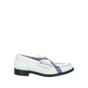 【送料無料】 コレッジ メンズ スリッポン・ローファー シューズ Loafers White