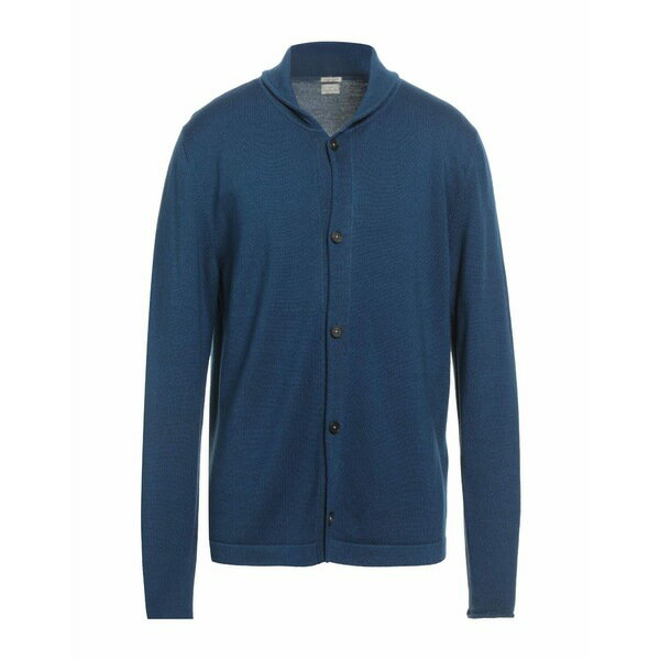 【送料無料】 マッシモ アルバ メンズ カーディガン アウター Cardigans Blue