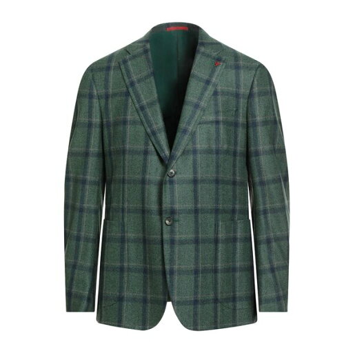 【送料無料】 イザイア メンズ ジャケット&ブルゾン アウター Blazers Green 【送料無料】 イザイア メンズ ジャケット&ブルゾン アウター Blazers Green