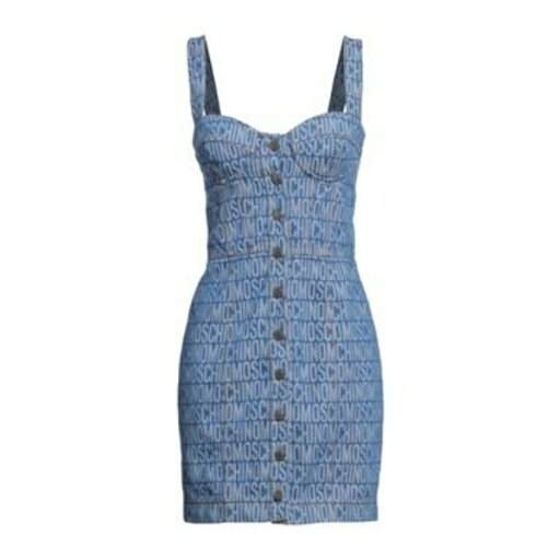 【送料無料】 モスキーノ レディース ワンピース トップス Mini dresses Blue 【送料無料】 モスキーノ レディース ワンピース トップス Mini dresses Blue