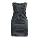 【送料無料】 ハブワン レディース ワンピース トップス Mini dresses Black
