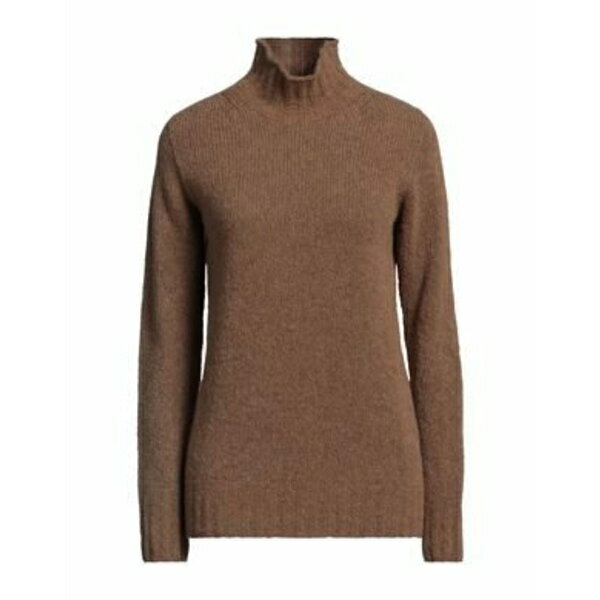 【送料無料】 ジェントリーポルトフィーノ レディース ニット&セーター アウター Turtlenecks Beige
