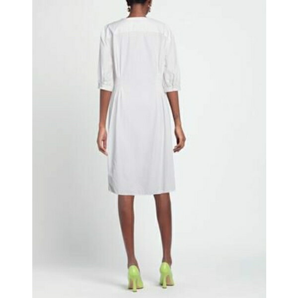 【送料無料】 マッシモ アルバ レディース ワンピース トップス Midi dresses White
