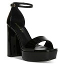 マッデンガール メンズ サンダル シューズ Omega Two-Piece Platform Dress Sandals Black Patent
