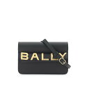 バリー レディース ショルダーバッグ バッグ Logo Crossbody Bag BLACK ORO (Black)