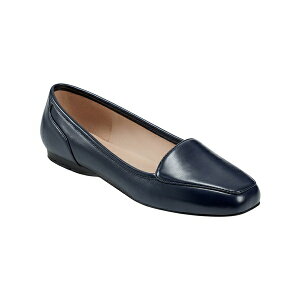 バンドリーノ レディース スリッポン・ローファー シューズ Women's Liberty Square Toe Slip-On Loafers Navy