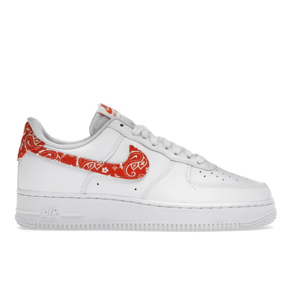 Nike ナイキ レディース スニーカー 【Nike Air Force 1 Low Orange Paisley (Women's)】 サイズ US_9(26.0cm) White/Rush Orange-White
