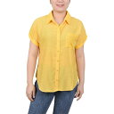ニューヨークコレクション レディース カットソー トップス Women's Short Extended Sleeve Blouse Samoan Sun