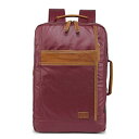 TSDブランド レディース バックパック・リュックサック バッグ Madrone Coated Canvas Large Backpack Burgundy