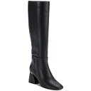 ダナ キャラン ニューヨーク レディース ブーツ シューズ Women's Cana Block Heel Knee High Dress Boots Blac...