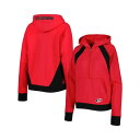 スターター レディース カットソー トップス Women's Red Carolina Hurricanes Wishbone Half-Zip Hoodie ...