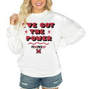 ゲームデイ レディース パーカー・スウェットシャツ アウター Miami University RedHawks Gameday Couture Women's PoweredBy Got the Power Premium Pullover Sweatshirt White