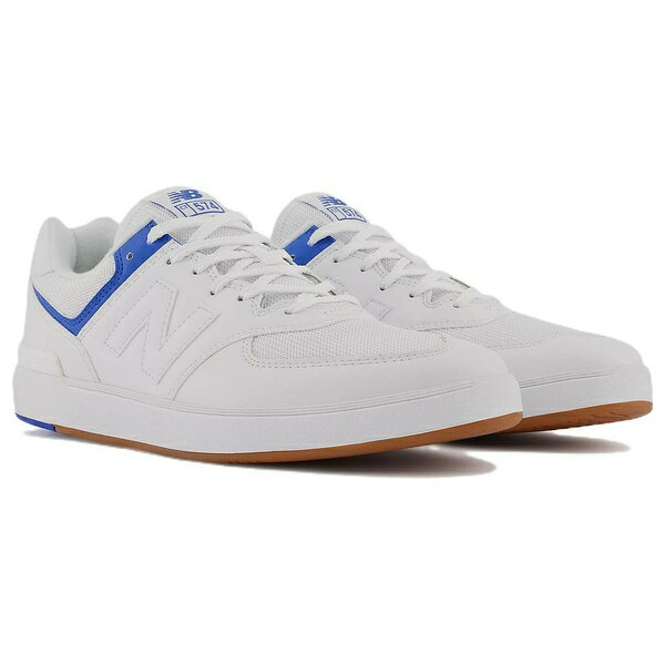 New Balance ニューバランス メンズ スニーカー White/Blue 【New Balance 574 Court 'White Blue' CT574WNT】 サイズ US_5(23.0cm)